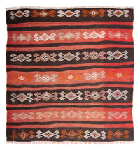 Antikk kilim Teppe 115x135cm – product image