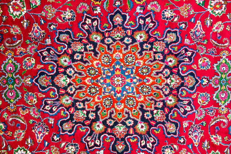 Persisk teppe - klassisk - 355 x 300 cm - rød