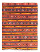 Antikk kilim Teppe 185x150cm