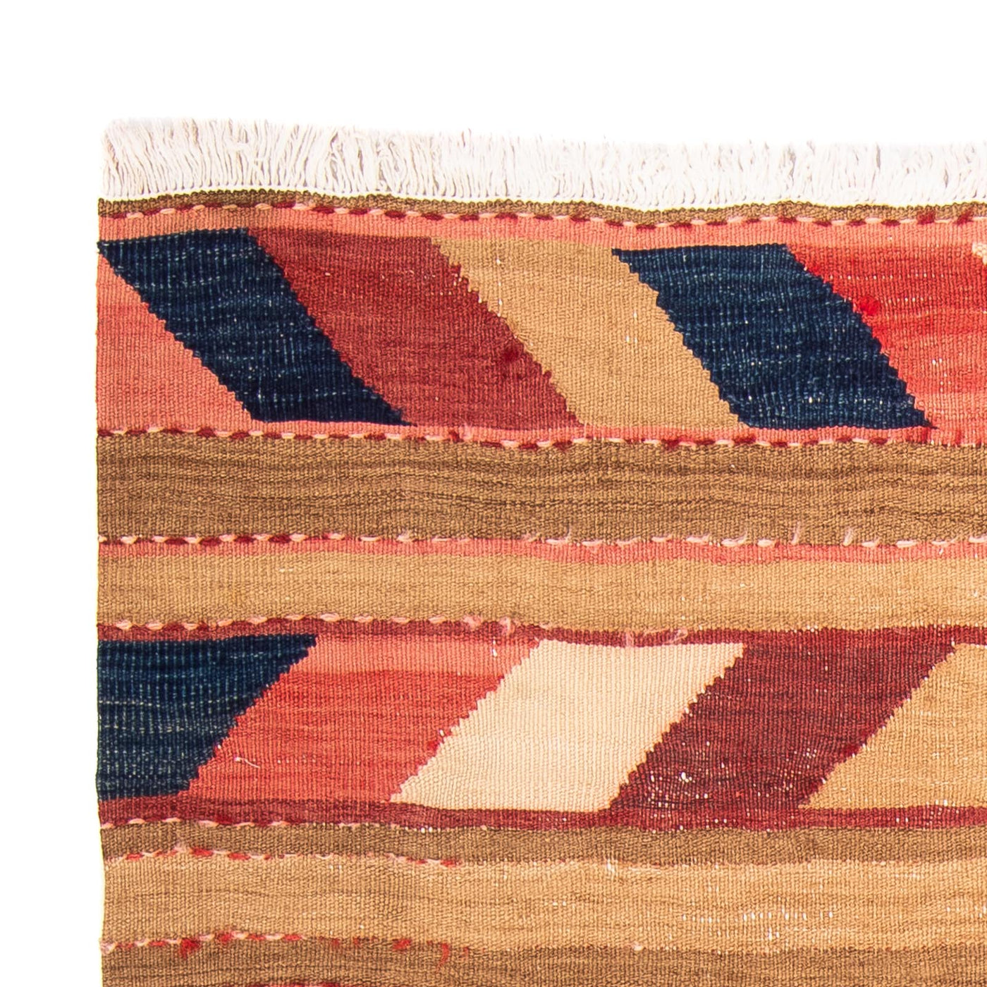 Antikk kilim Teppe 130x110cm