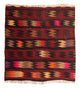 Antikk kilim Teppe 90x85cm