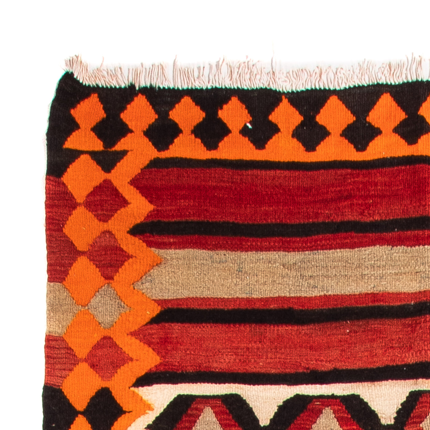 Antikk kilim Teppe 370x130cm