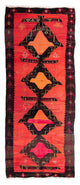 Antikk kilim Teppe 365x150cm