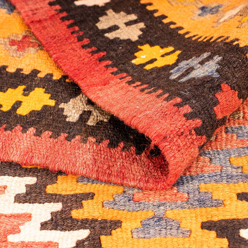 Antikk kilim Teppe 127x310cm