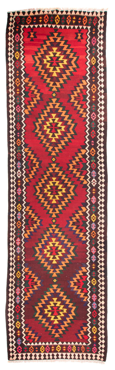 Antikk kilim Teppe 124x440cm