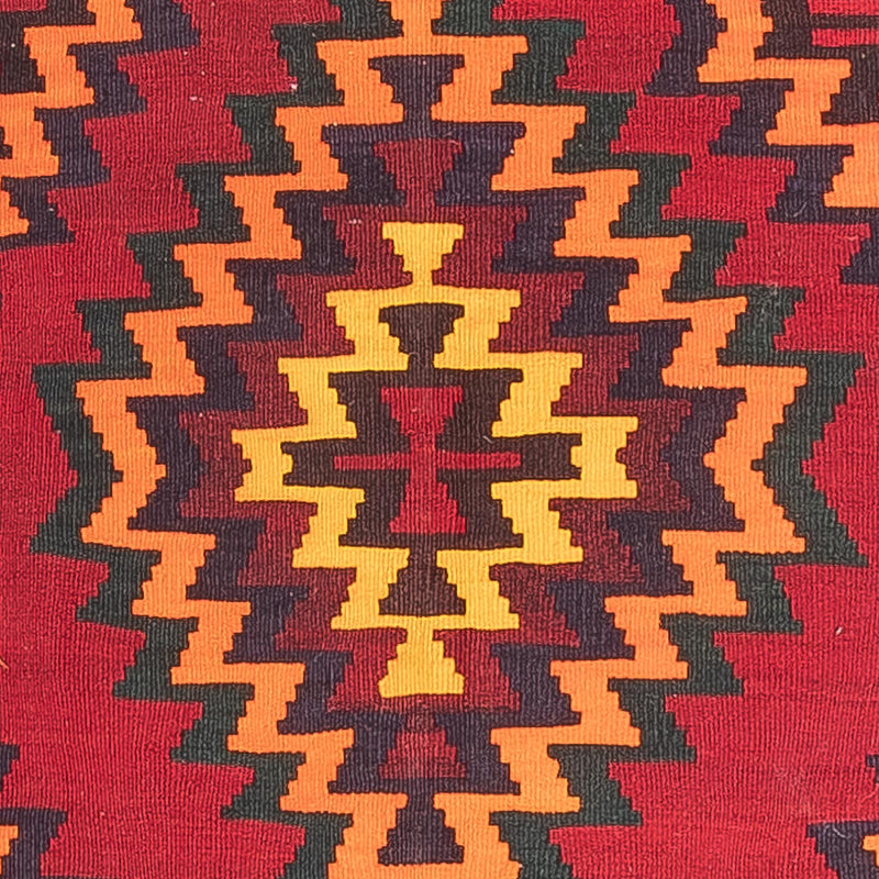 Antikk kilim Teppe 124x440cm
