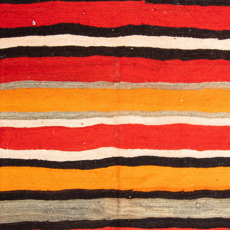Kelimteppe - Gammelt square  - 180 x 170 cm - flerfarget