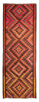 Antikk kilim Teppe 380x150cm