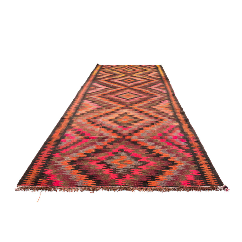Antikk kilim Teppe 380x150cm