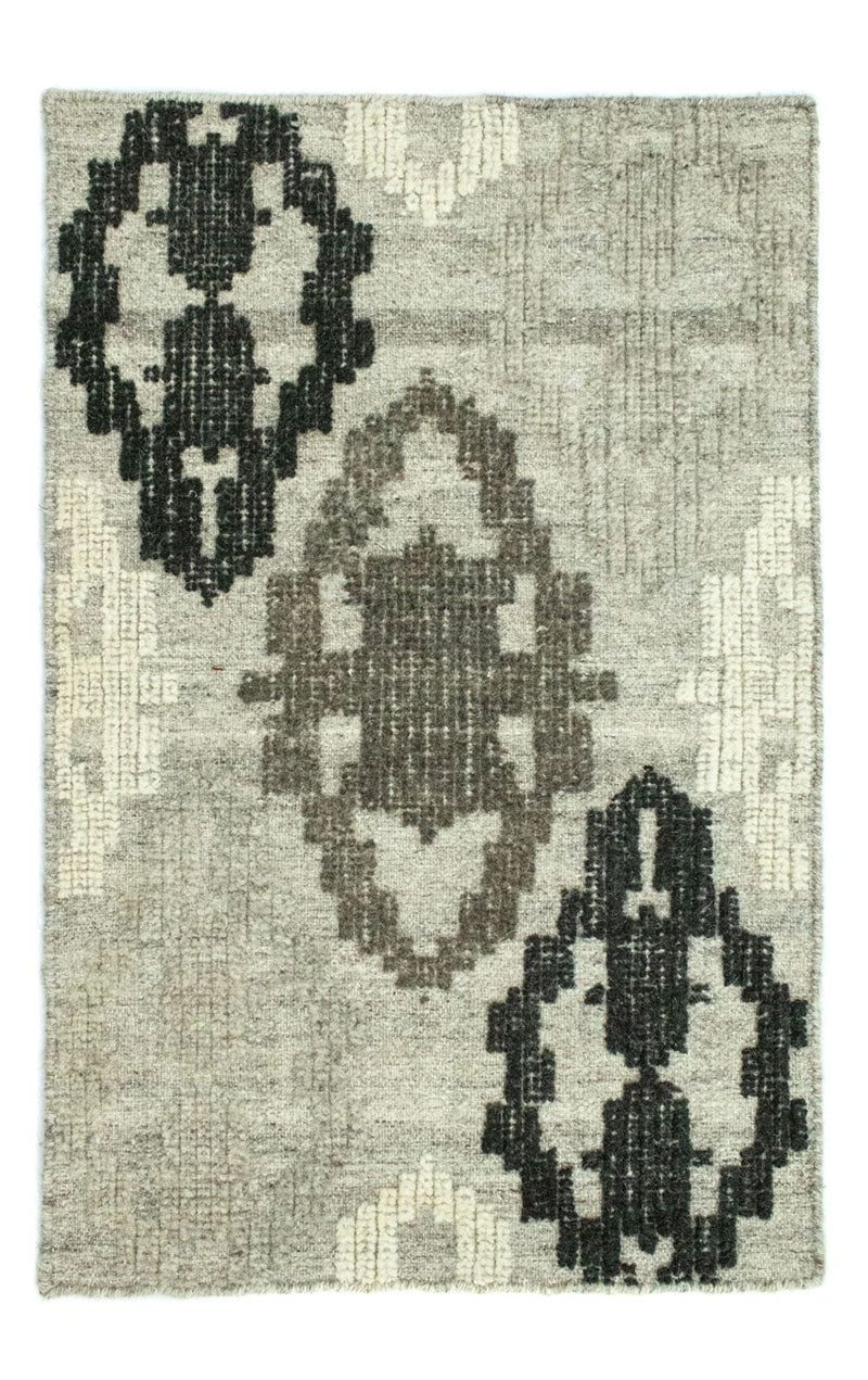 Kelim teppe - Trendy - 92 x 63 cm - grønn