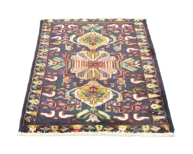 Turkaman teppe - 86 x 70 cm - mørkeblå