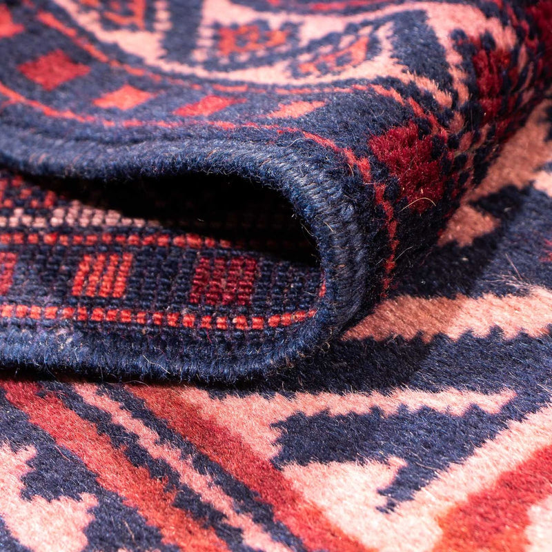 Afghansk kilim Teppe 400x75cm