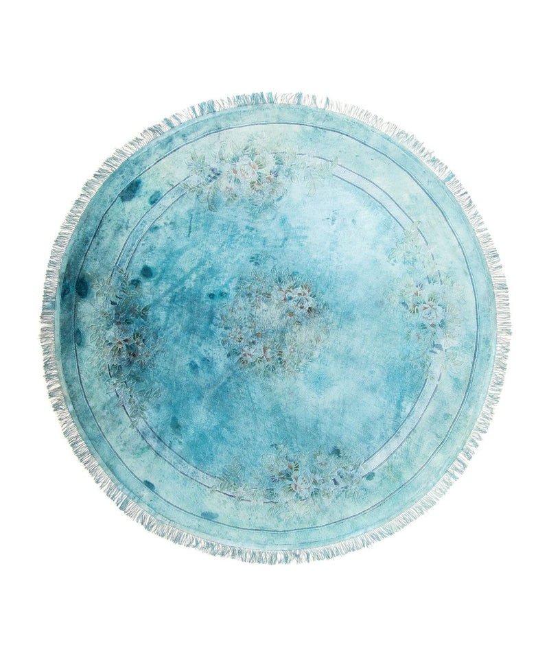 Kinesisk silke Teppe 187x187cm - Orientalsk teppe
