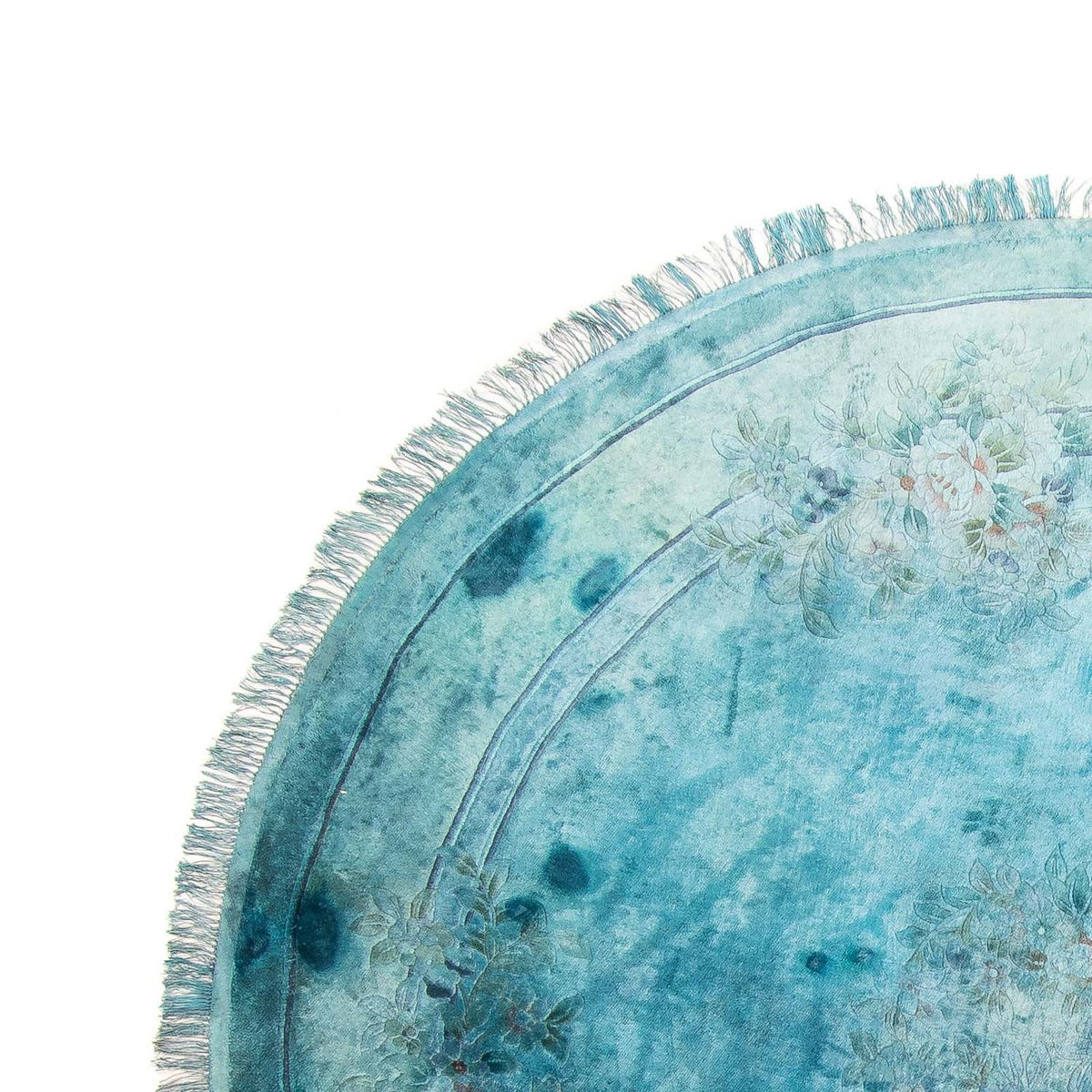 Kinesisk silke Teppe 187x187cm - Orientalsk teppe