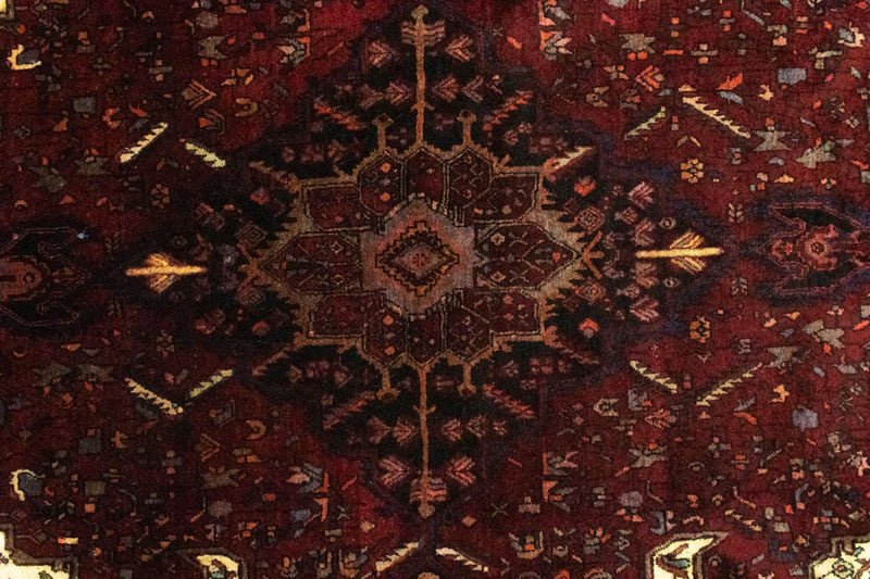 Persisk teppe - Bijar - 244 x 146 cm - rød