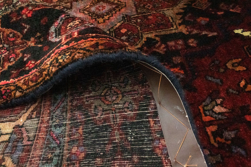 Persisk teppe - Bijar - 244 x 146 cm - rød