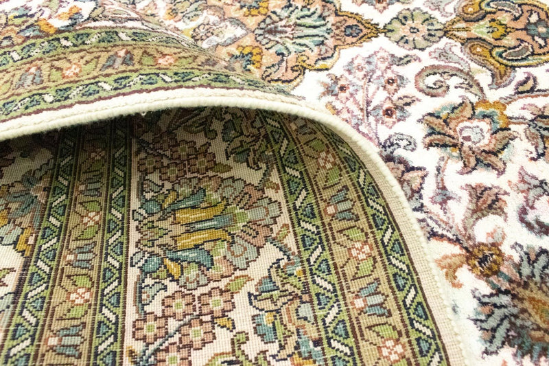 Kashmir silke Teppe 217x153cm - Orientalsk teppe