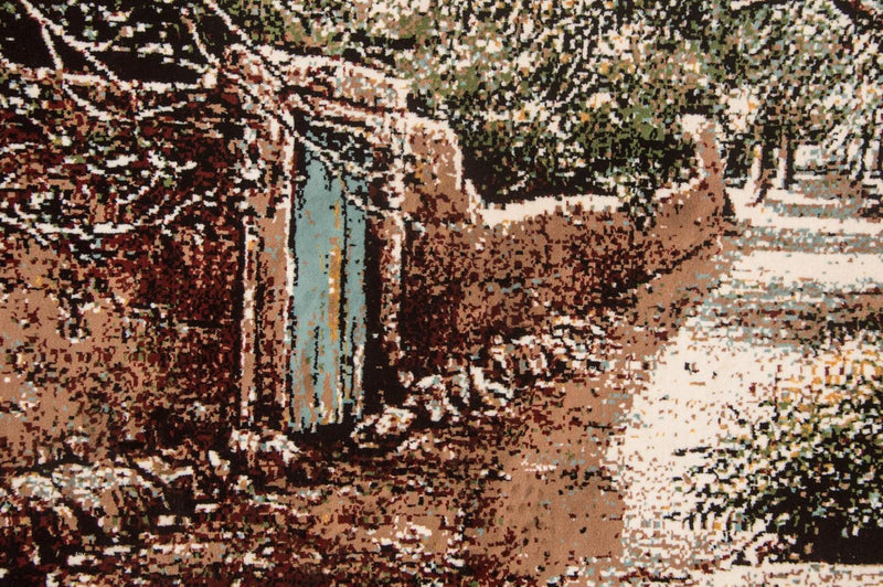 Bild-Teppich 110x80cm - Orientteppich