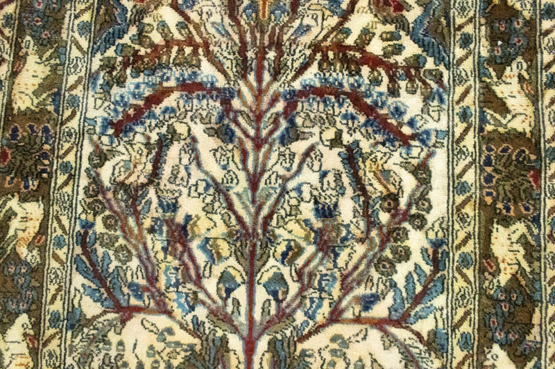 Persisk teppe - klassisk - 117 x 82 cm - beige