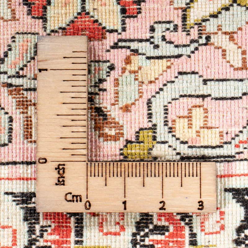 Løper Silketeppe - Kina silke - 200 x 104 cm - laks