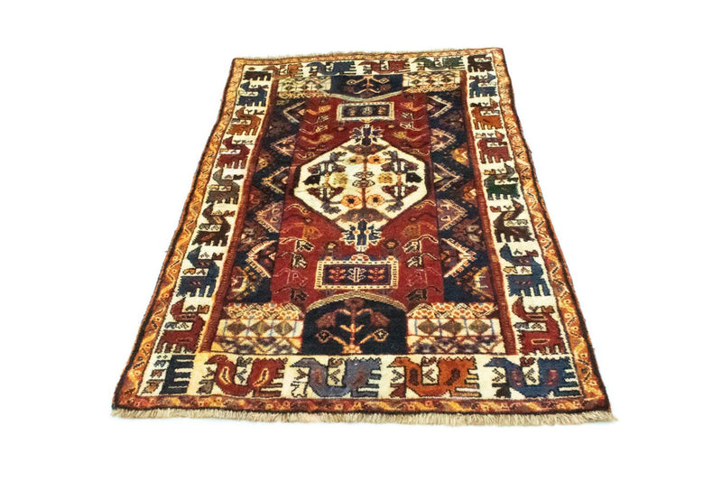 Persisk teppe - Nomadisk - 146 x 91 cm - rød