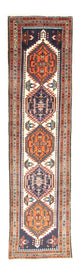 Løper Persisk teppe - Nomadisk - 307 x 70 cm - flerfarget