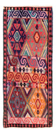 Antikk kilim Teppe 135x330cm