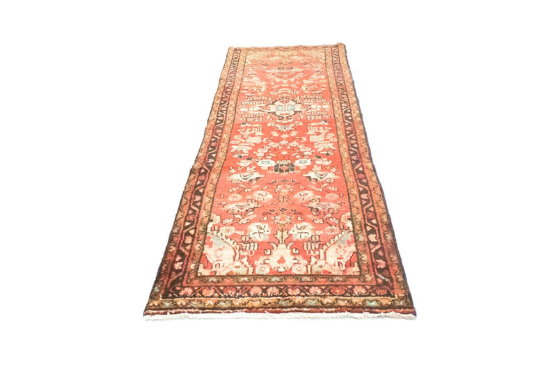 Løper Persisk teppe - Nomadisk - 288 x 84 cm - oransje