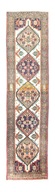 Løper Persisk teppe - Nomadisk - 288 x 72 cm - beige