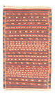 Kelimteppe - Orientalsk - 190 x 112 cm - brun