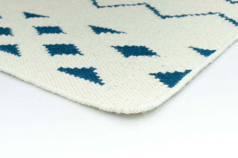 Moderne kilim Teppe 95x62cm - Ullteppe