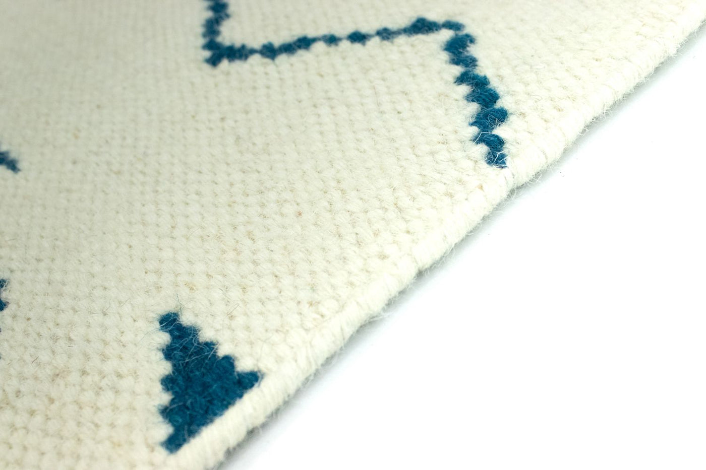 Moderne kilim Teppe 95x62cm - Ullteppe