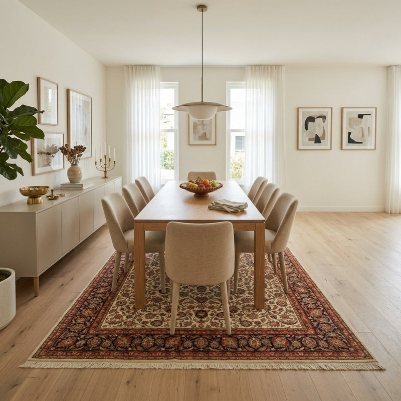 Indo Sarouk Teppe 380x260cm - Orientalsk teppe