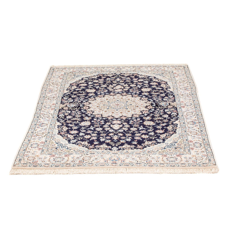 Persisk teppe - Nain - Premium - 150 x 97 cm - mørkeblå