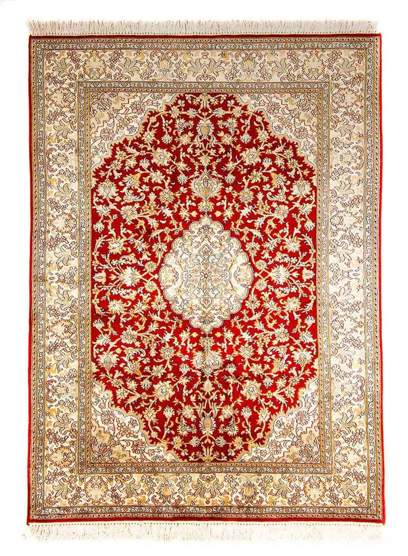 Kashmir silke Teppe 186x129cm - Orientalsk teppe