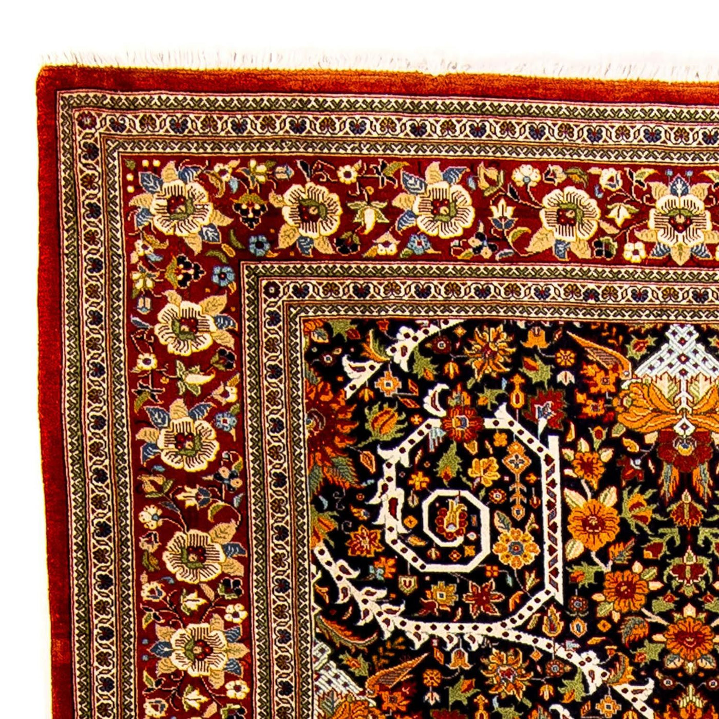Qom Teppe 216x116cm - Persisk teppe