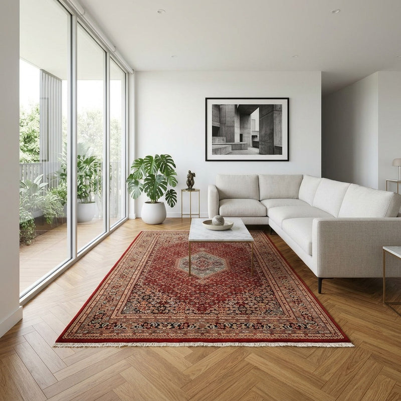 Indo Bidjar Teppe 305x199cm - Orientalsk teppe