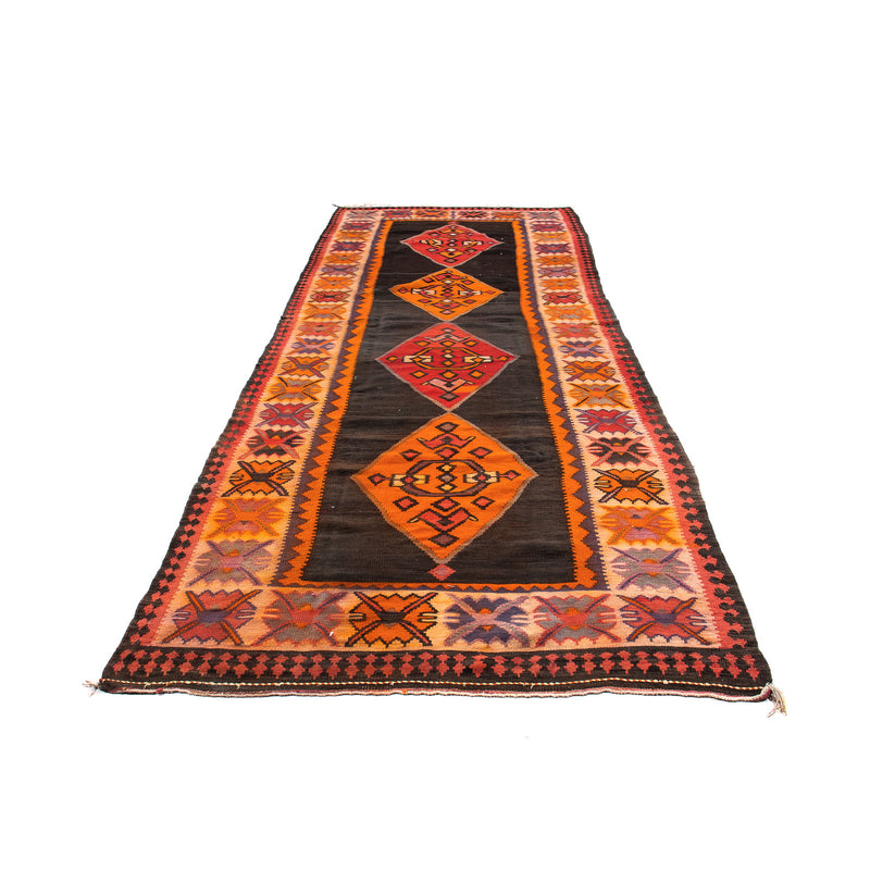 Antikk kilim Teppe 380x150cm