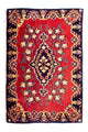 Kashan Teppe 88x62cm - Persisk teppe