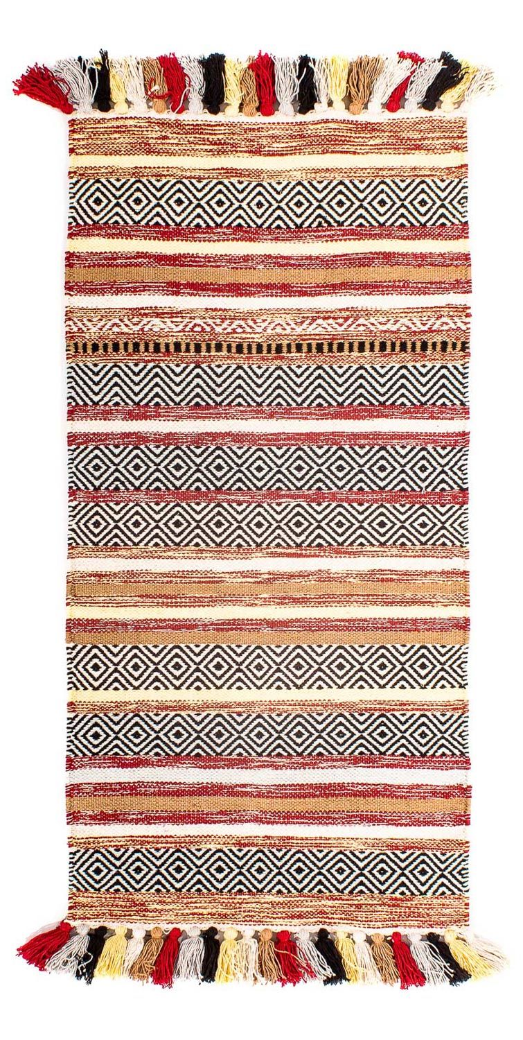 Moderne kilim Teppe 58x120cm - Ullteppe