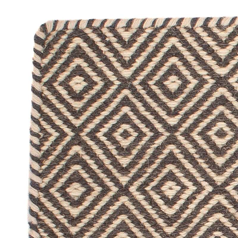 Moderne kilim Teppe 45x45cm - Ullteppe