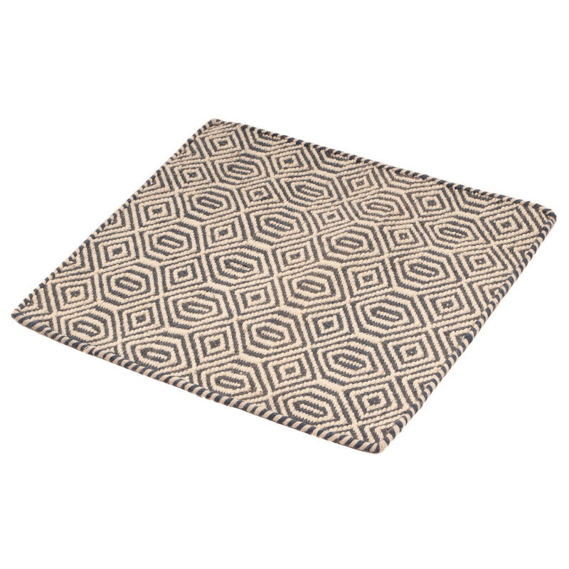 Moderne kilim Teppe 47x44cm - Ullteppe