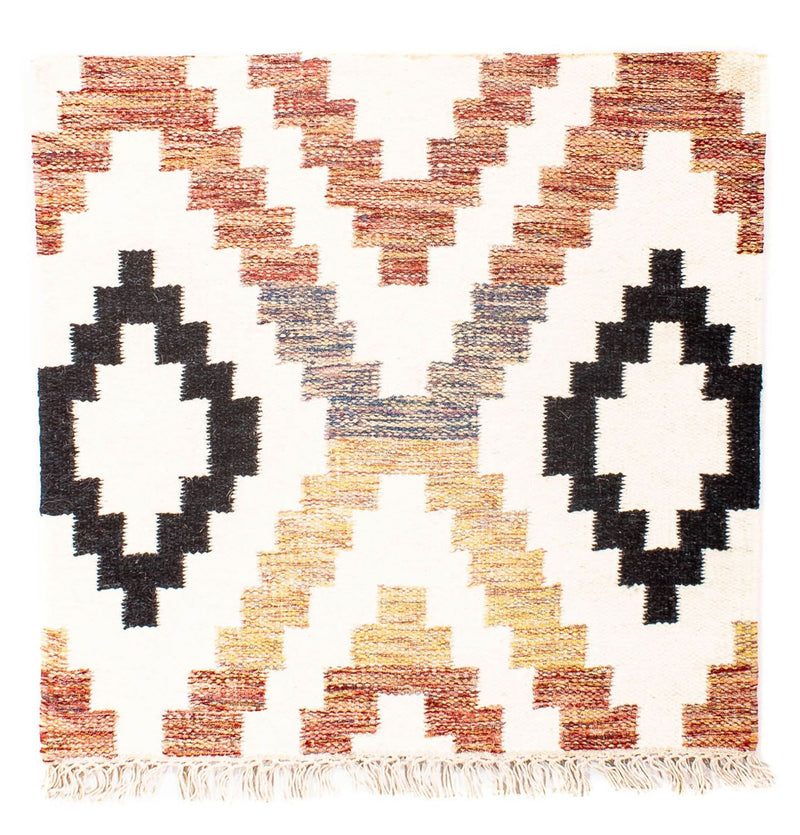 Moderne kilim Teppe 69x67cm - Ullteppe