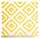 Moderne kilim Teppe 80x72cm - Ullteppe