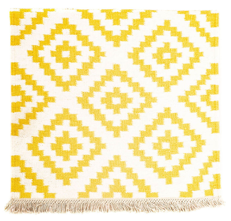 Moderne kilim Teppe 80x72cm - Ullteppe