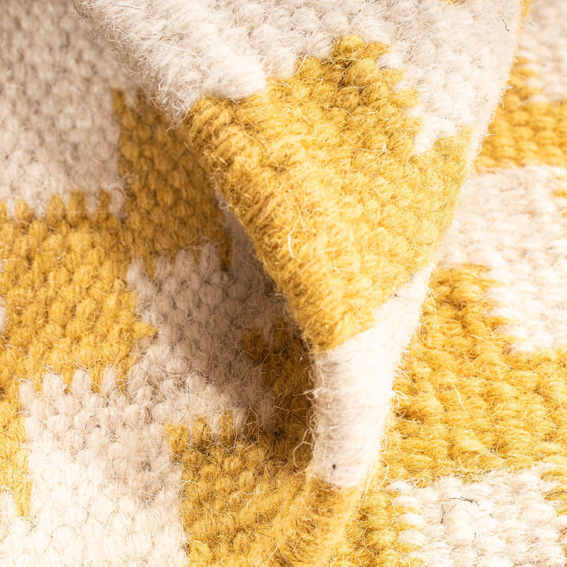 Moderne kilim Teppe 80x72cm - Ullteppe