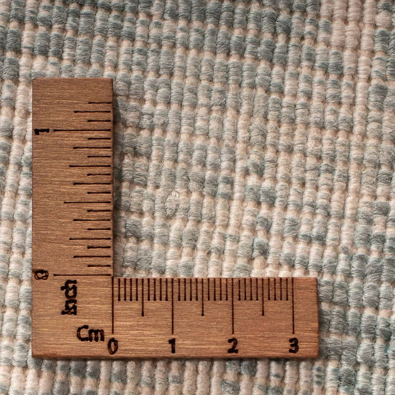 Viskose teppe square  - 55 x 51 cm - flerfarget