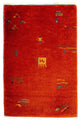 Indo Gabbeh Teppe 90x60cm - Ullteppe