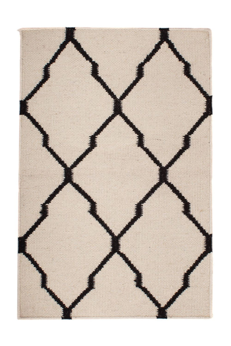 Moderne kilim Teppe 95x60cm - Ullteppe