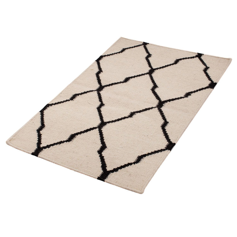 Moderne kilim Teppe 95x60cm - Ullteppe